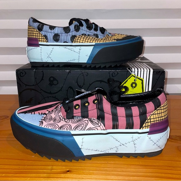 Disney Shoes - VANS DISNEY ERA STACKED The Nightmare Before Christmas Exclusive Shoes Size 7.5